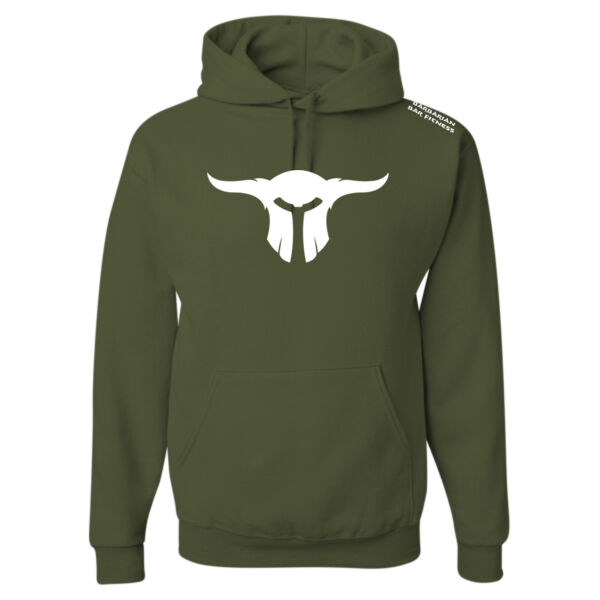 Barbarian Bar Hooded Pullover (Military Green) Thumbnail