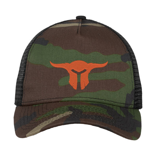 Embroidered Snap Back Trucker Cap Thumbnail