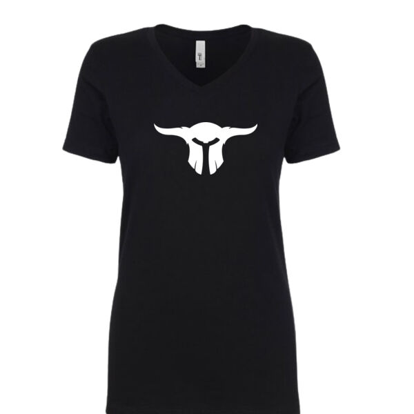 (NEW) Barbarian Bar Relaxed Jersey V-Neck (Black) Thumbnail