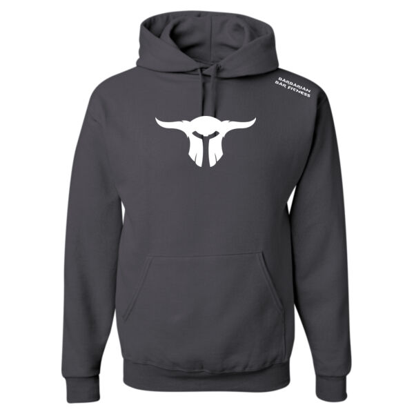 Barbarian Bar Hooded Pullover (Charcoal Grey) Thumbnail